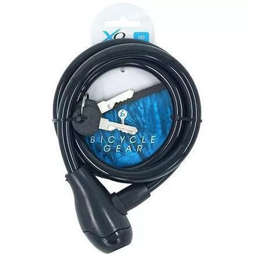 купить Аксессуар для велосипеда XQMAX 47087 Замок велосипедный 100cm 2ключа в Кишинёве 
