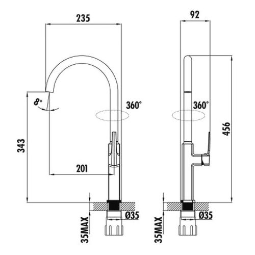 cumpără Bateria bucătărie Creavit Slope Chiuveta SP8502 în Chișinău 