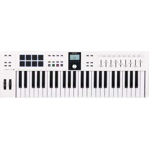 купить MIDI-клавиатура Arturia KeyLab Esseential 49 MK3 White в Кишинёве 