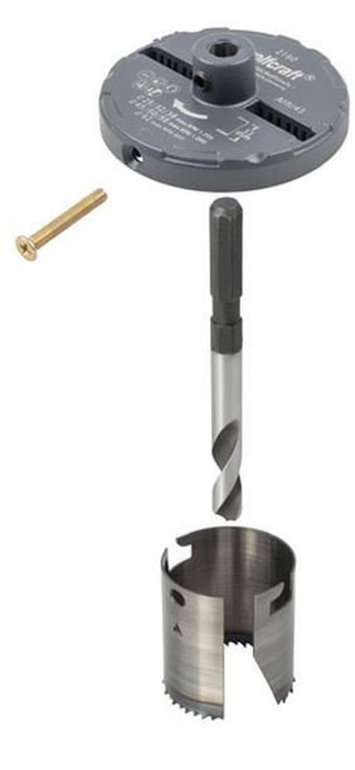 cumpără Set de tubulare, bite, duze Wolfcraft Set carote Professional 25-62mm 2160000 în Chișinău 