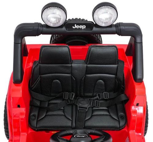 cumpără Mașină electrică pentru copii Kids car DK-JWR556_Red Jeep Wrangler Rubicon 392, 12V10AH, scaune din piele în Chișinău 