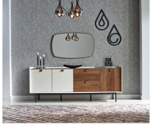 купить Зеркало Fabrik Home Doren 1000 Орех каменный в Кишинёве 