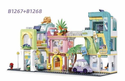 купить Конструктор Sluban B1268 Magazinul D.C., 725 elem. в Кишинёве 