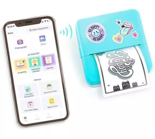 купить Набор для творчества Canal Toys Clk017cl Набор Instant Pocket Printer в Кишинёве 