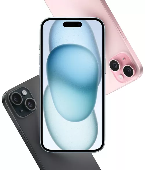 cumpără Smartphone Apple iPhone 15 Plus 128GB Black MU0Y3 în Chișinău 