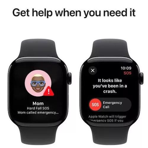 купить Смарт часы Apple Watch Series 10 GPS 42mm Jet Black Aluminium Case with Black Sport Band - S/M MWWE3 в Кишинёве 