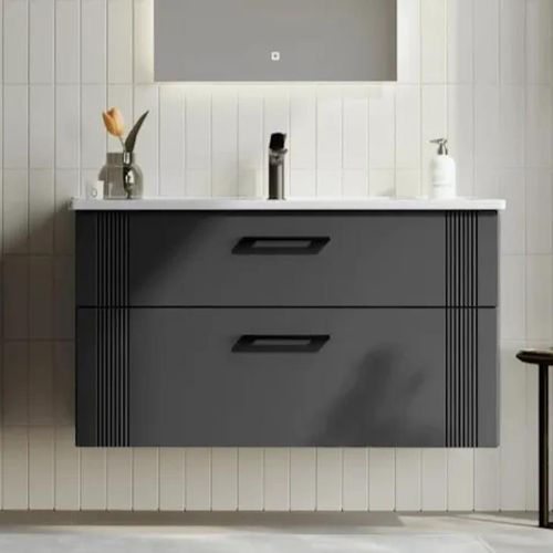 cumpără Dulap pentru lavoar Orka Bari 85 Anthracite în Chișinău 