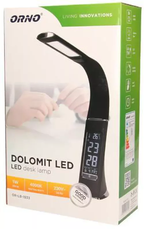 cumpără Lampă de masă și corp de iluminat ORNO DOLOMIT 5 W (DL12B) în Chișinău 