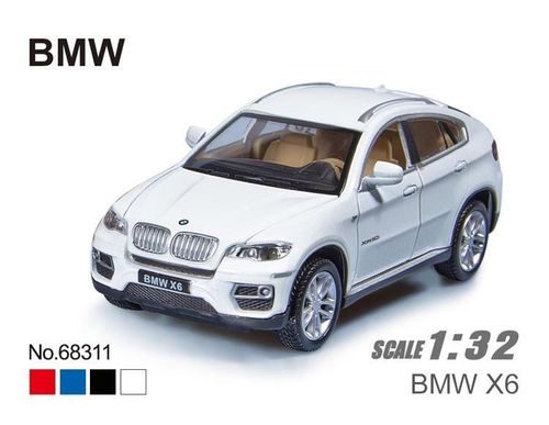 купить Машина MSZ 68311 модель 1:32 BMW X6 в Кишинёве 