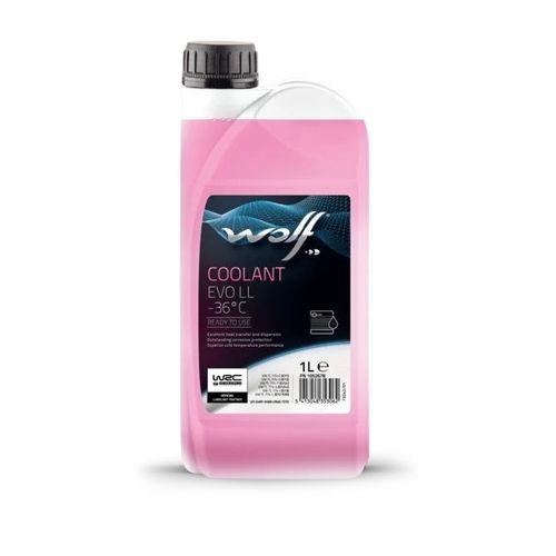 cumpără Antigel Wolf G12+ (-36) 1L (розовый) COOLANT G12+ LL -36°C în Chișinău 