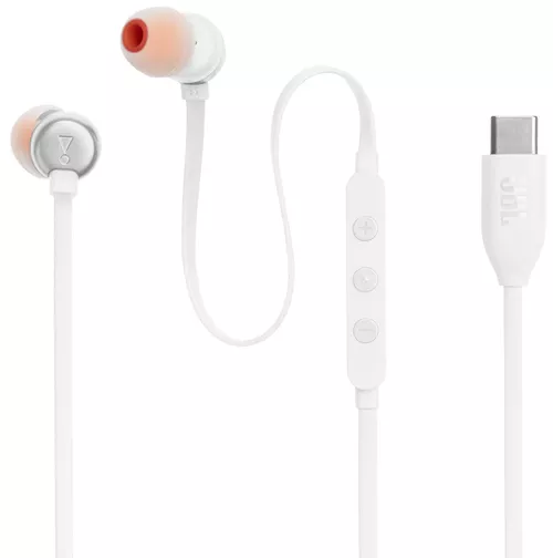 купить Наушники проводные JBL Tune 310C White в Кишинёве 