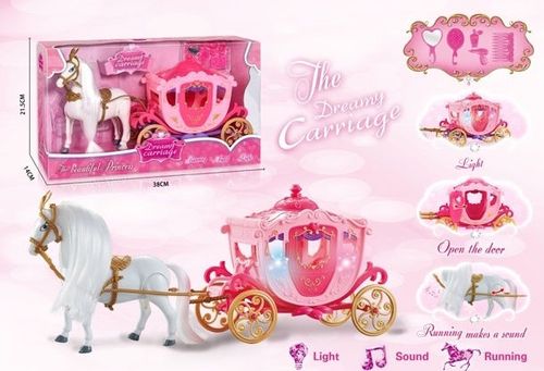 cumpără Jucărie Richi 77993 careta cu cal pe baterii în Chișinău 