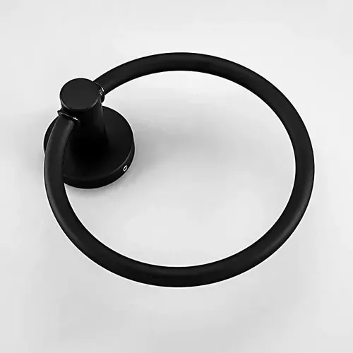 cumpără Suport prosop Frap F30204 INOX NEGRU Inel în Chișinău 