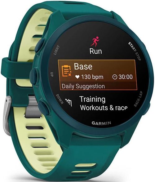 cumpără Ceas inteligent Garmin Forerunner 170 Music, GPS, WiFi, Teal Green/Citron, WW (010-03920-12) în Chișinău 