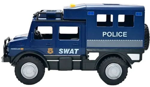 cumpără Mașină Wenyi WY980B 1:16 Jeep de poliție cu inerție (lumini/sunete/uși mobile) în Chișinău 