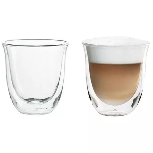 купить Стакан DeLonghi DLSC311 SET 2 Glasses Cappuccino 190ml в Кишинёве 