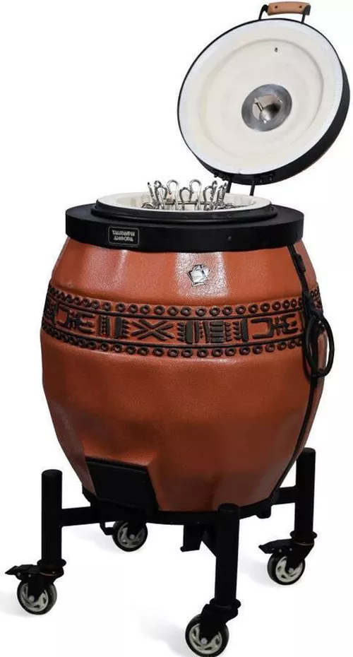 купить Казан Amphora Tandoors Tandoor izolat Sarmat cu capac rabatabil, teracotte (CG00770) в Кишинёве 