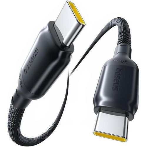 купить Кабель для моб. устройства Baseus E0423300 Type-C to Type-C, 240W, 1m, PicoGo Series, Cosmic Black в Кишинёве 