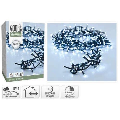 cumpără Ghirlandă Promstore 54390 Luminițe Ramură 400 LED, alb rece, 8m în Chișinău 