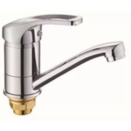 cumpără Bateria bucătărie Rossa 49095 MPN4527-2 cu pipa Clasic, scurta, crom, Bianca în Chișinău 