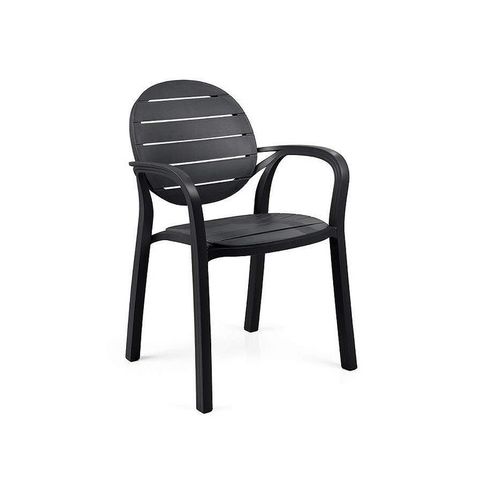 купить Кресло Nardi PALMA ANTRACITE-ANTRACITE 40237.02.002 (Кресло для сада и террасы) в Кишинёве 