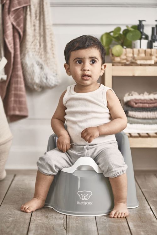 Горшок-кресло BabyBjorn Potty Chair Deep blue/White 