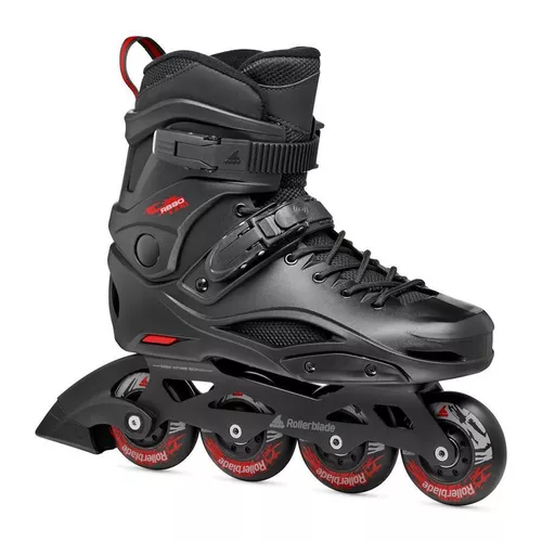 купить Роликовые коньки Rollerblade 7400500741 RB 80, Nero/Rosso, Size 39 в Кишинёве 