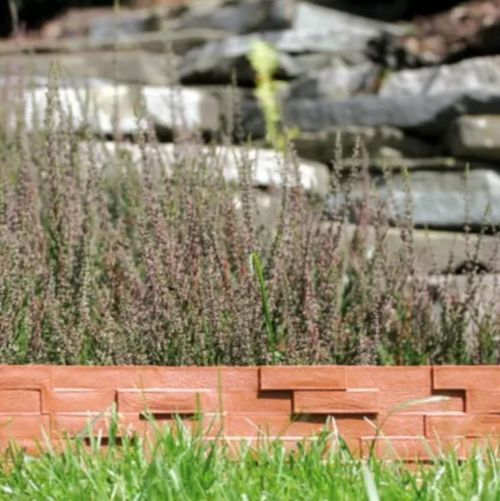 купить Декор для сада Hydro S Gard decorativ plastic Ratan, H=95mm, L=2.38m, Maro (0640396) в Кишинёве 