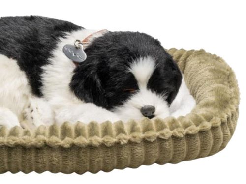 cumpără Jucărie de pluș Perfect Petzzz 91-01 Cățeluș Border Collie cu imitație de respirație în Chișinău 