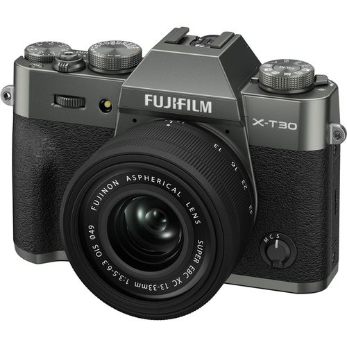 купить Фотоаппарат беззеркальный FujiFilm Fujifilm X-T30 III charcoal silver / 13-33mm Kit в Кишинёве 