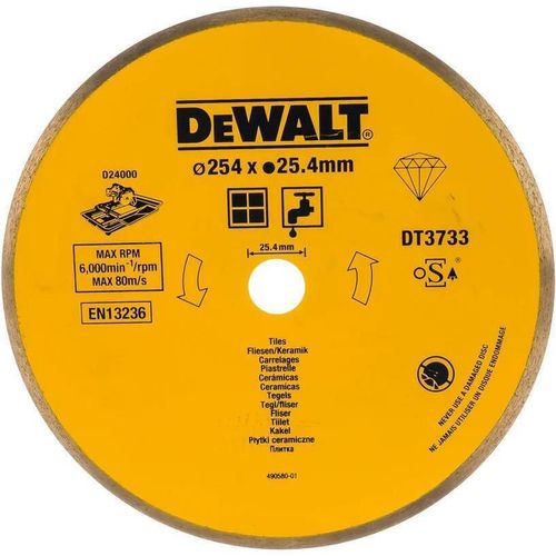 купить Набор головок, бит, насадок DeWalt DT3733 disc diamantat Ø250x25.4mm в Кишинёве 