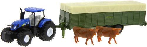 купить Машина Siku  1863 Tractor with livestock trailer(d) в Кишинёве 