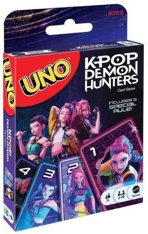 купить Настольная игра Mattel JRV01 UNO Vânătorii de Demoni K-Pop в Кишинёве 