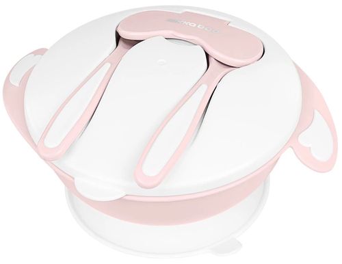 Bol multifunctional 4 in 1 KikkaBoo Pink 