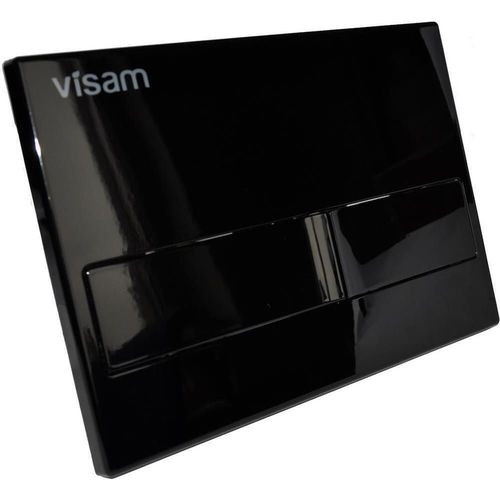 купить Кнопка смыва Visam 226-008 KARINA (negru lucios) (Bright Black) в Кишинёве 