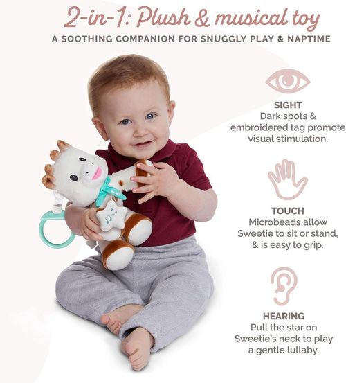 купить Мягкая игрушка Sophie la Girafe 010338 Jucarie muzicala de plush 20cm в Кишинёве 