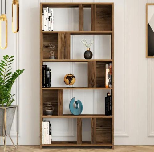 cumpără Raft de birou Trendy Lima, Nuc 90x180x20cm, raft de carti în Chișinău 