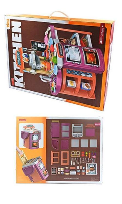 cumpără Complex de joacă pentru copii Promstore 31272 Set joc Bucatarie in valiza 49buc în Chișinău 