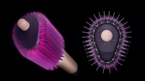 купить Фен-щетка Dyson HB01 Airsmooth Ceramic Pink в Кишинёве 