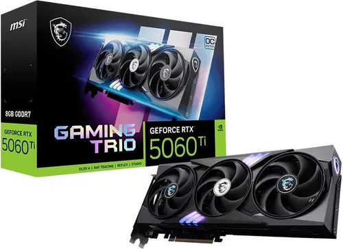 купить Видеокарта MSI GeForce RTX 5060 Ti 8G GAMING TRIO OC / 8GB GDDR7 в Кишинёве 