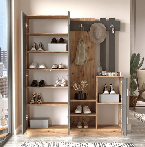 cumpără Mobilă pentru antreu Trendy DD8-AA, 147x179x37cm (GTR001399) în Chișinău 