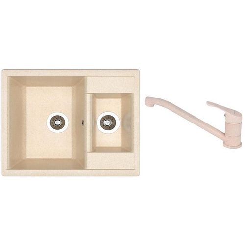 cumpără Chiuvetă bucătărie cu bateria Dr.Gans Astra 620K + SanDonna F 1066 bej în Chișinău 