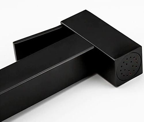 купить Смеситель для биде Gappo G7207-60 ЧЕРНЫЙ с термостатом (встроенное биде) в Кишинёве 