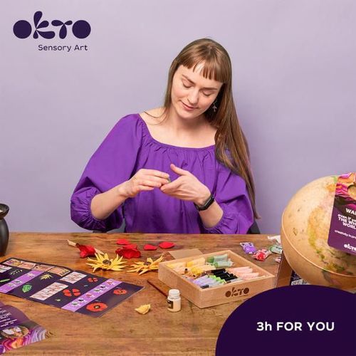 cumpără Set de creație Okto 10012-OK Set creativ DIY cu plastilină ușoară Libertate în Chișinău 
