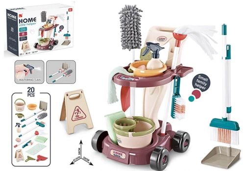 cumpără Complex de joacă pentru copii Richi (83824) Jucarie set de curatenie în Chișinău 