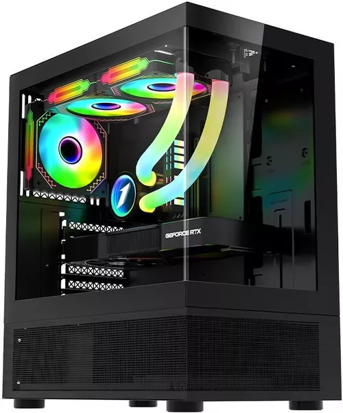 cumpără Carcasă PC 1stplayer Mi7-A BLACK, ATX w/o PSU (Mi7-A-BK-2FBR-1FB) în Chișinău 
