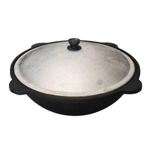 купить Казан Rishtan Ceramic Uzbec WOK 12L cu capac, fonta в Кишинёве 