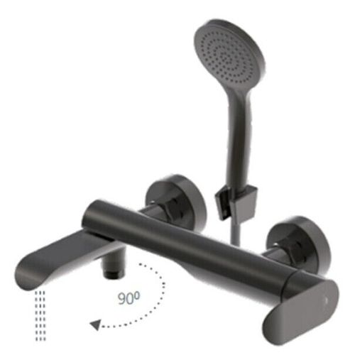 cumpără Baterie pentru cadă Rubineta ULTRA-10/K (SW) (GRAPHITE) în Chișinău 