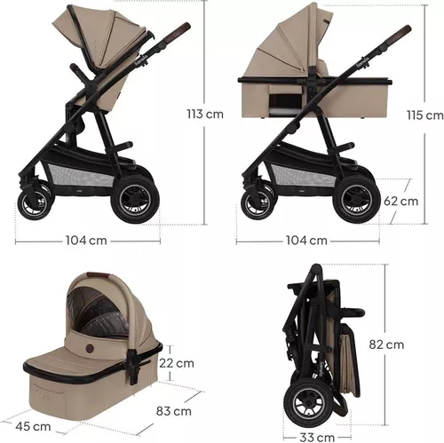 cumpără Сărucior pentru copii Lionelo Amber Beige Sand 2in1 în Chișinău 