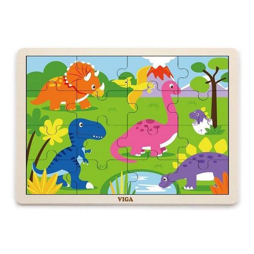 cumpără Puzzle Viga 51452 Динозавры (16 эл.) în Chișinău 